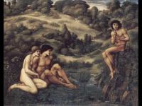 Burne-Jones, Sir Edward Coley - The Garden of Pan